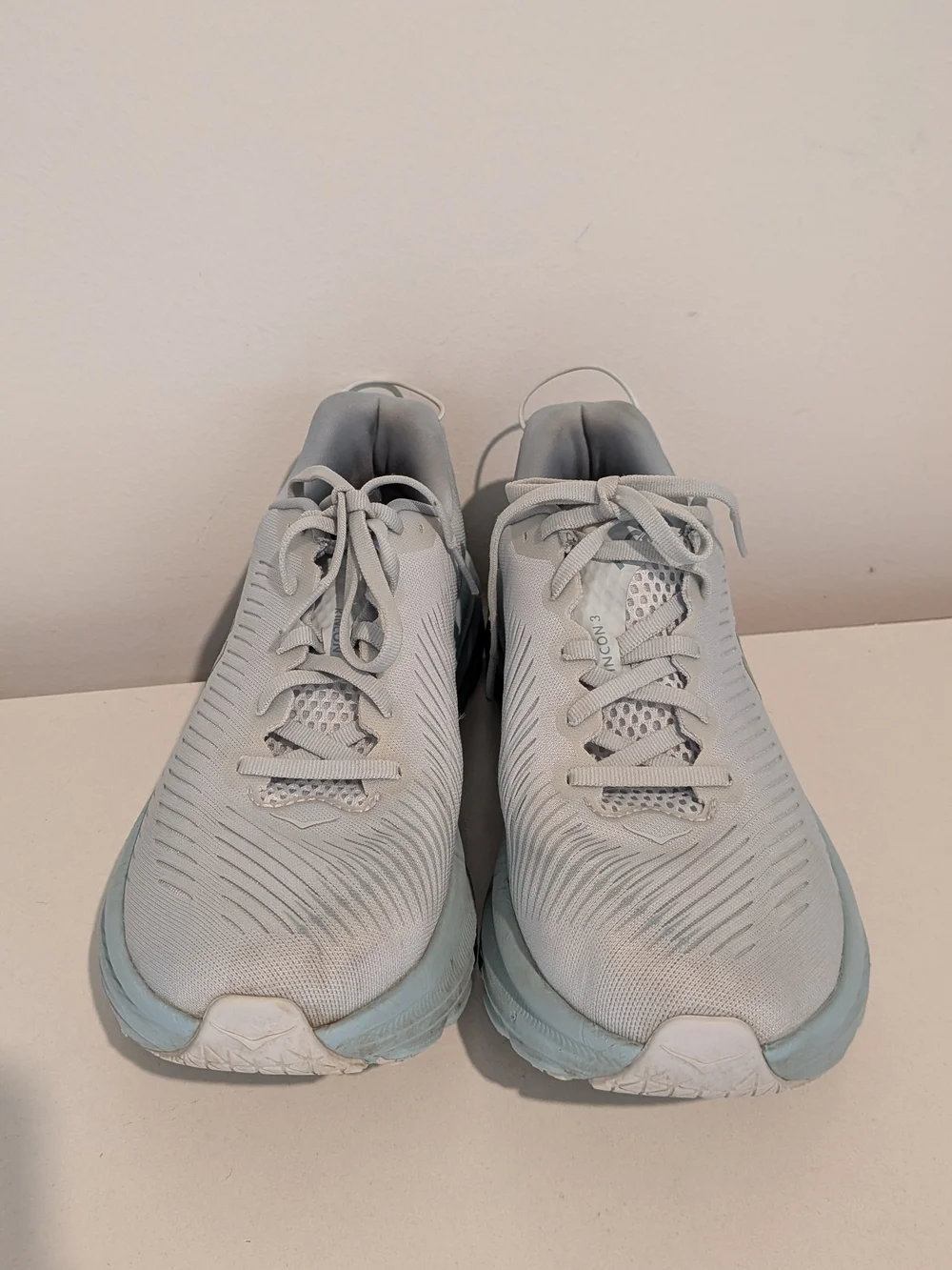 HOKA One One Rincon 3 Running Shoes Women's 8.5B Blue Woman's Hoka Sneakers